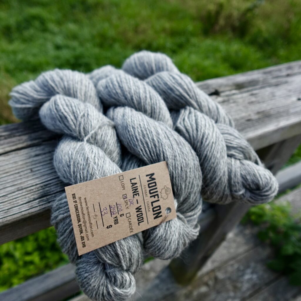 Laine 3ply - gris